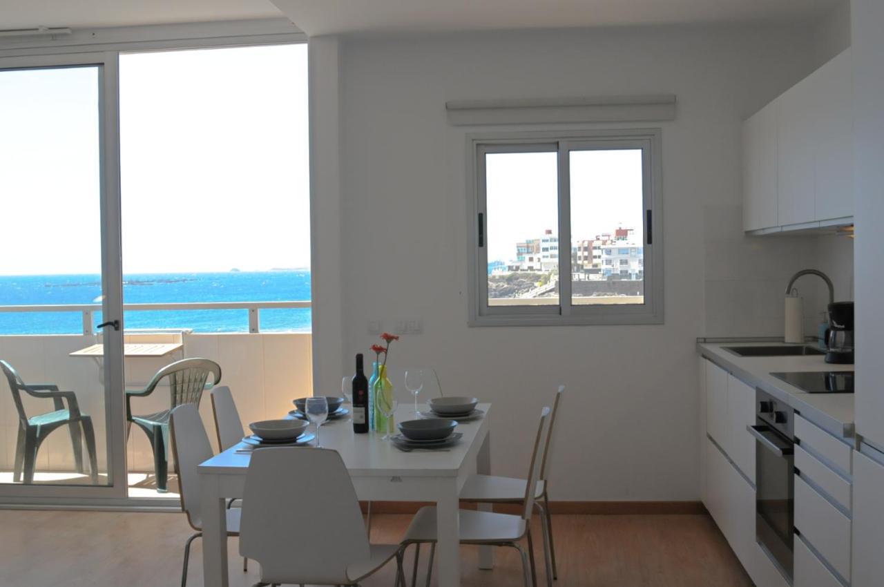 Vista Playa Y Mar - Sea View, Wifi And Ac Apartman Melenara Kültér fotó