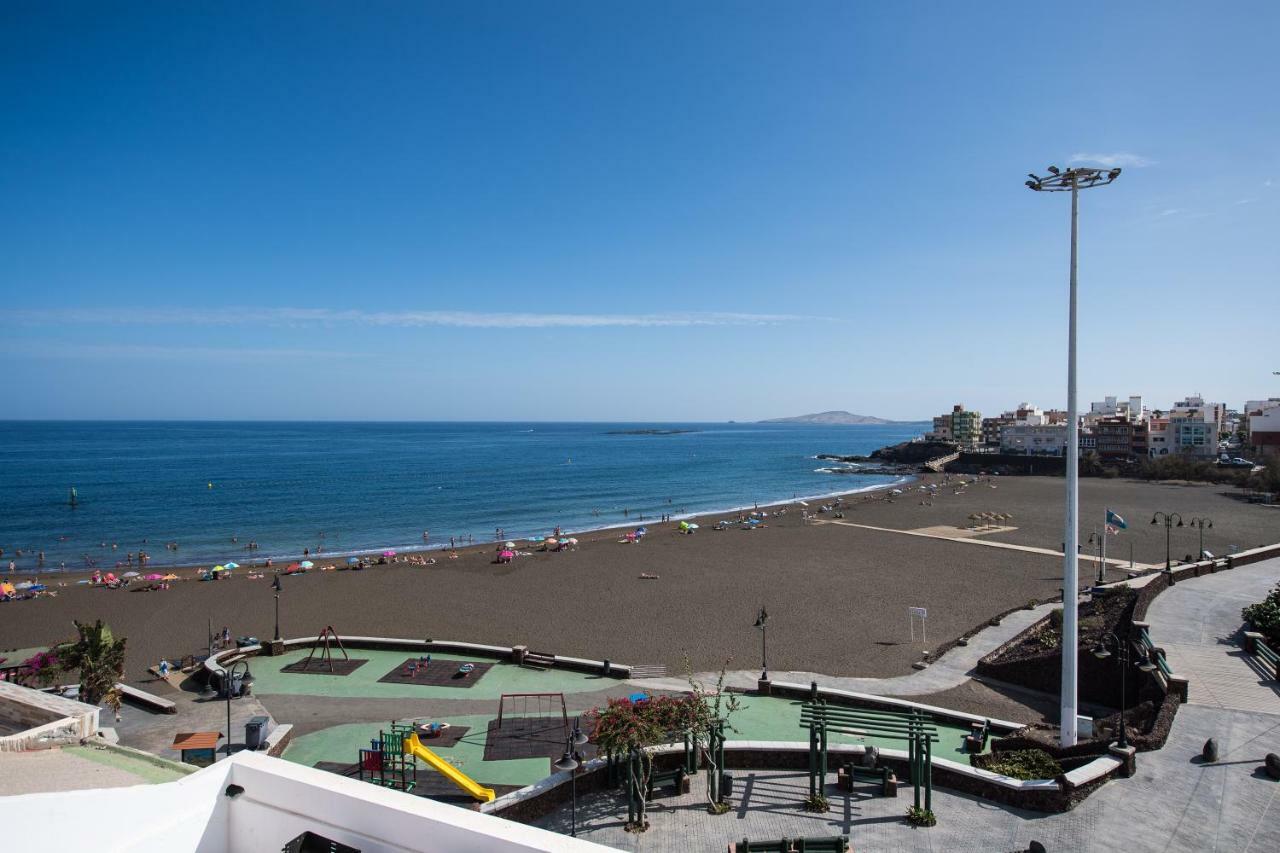 Vista Playa Y Mar - Sea View, Wifi And Ac Apartman Melenara Kültér fotó